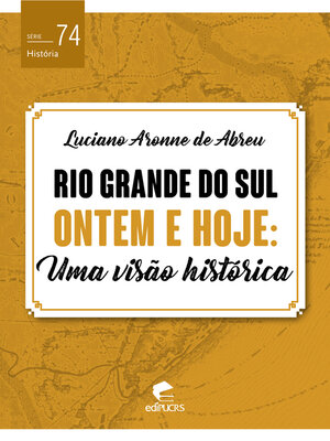 cover image of Rio Grande do Sul ontem e hoje